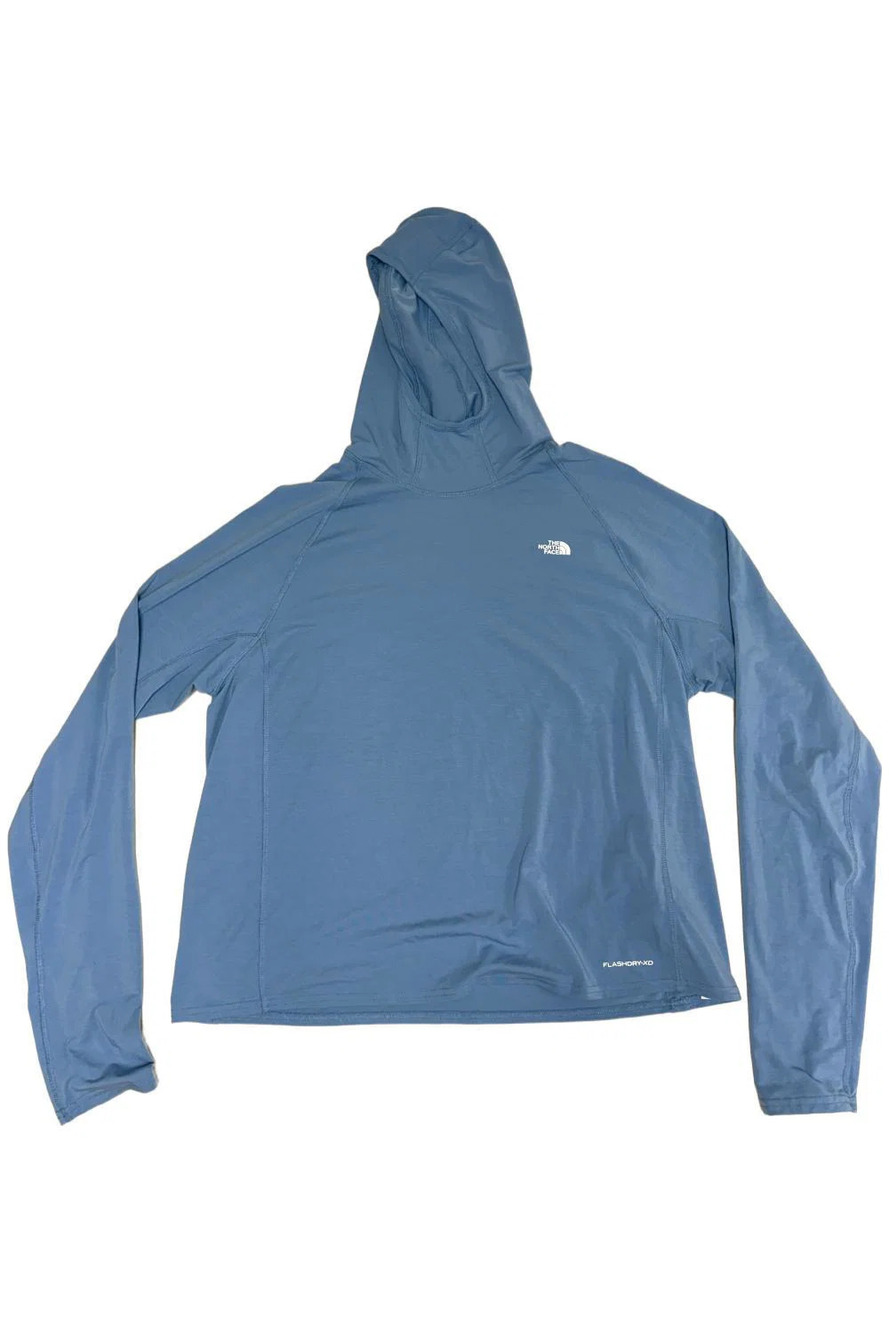 The North Face Women's Adventure Sun Hoodie Blue - Regular